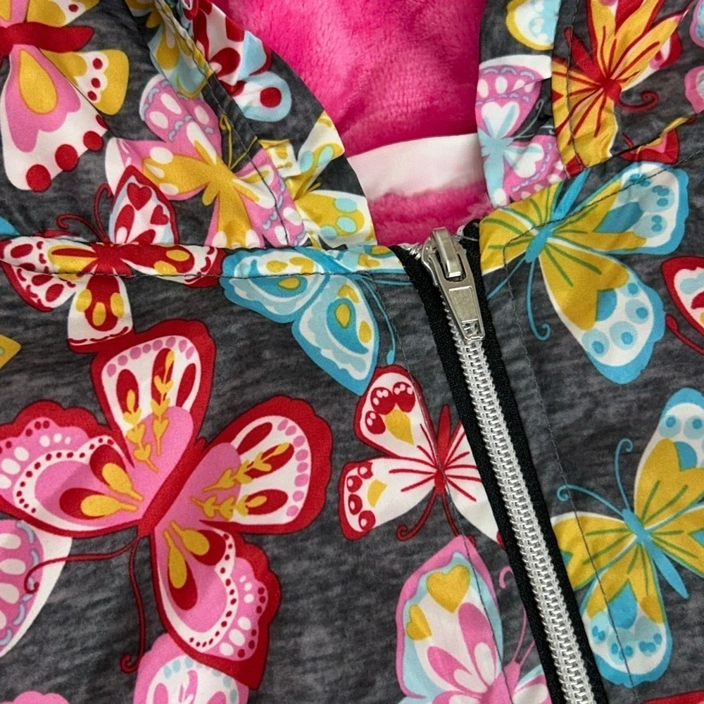 Penelope Mack Multicolor Butterfly Puffer Jacket